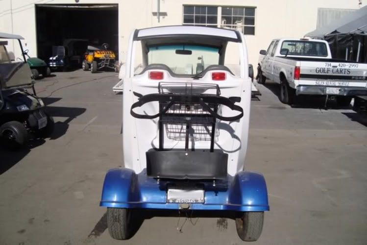 CHRYSLER GEM e2 e4 e825 GOLF CLUB BAG HOLDER CARRIER fits 1999 2012